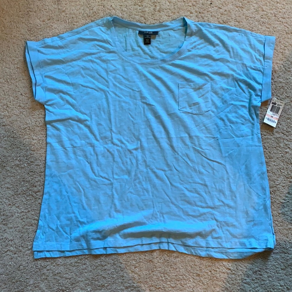 NWT Style & Co Light Blue t-shirt